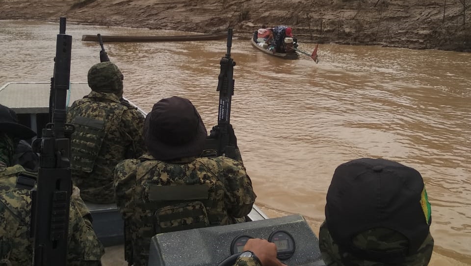 Polícia Militar realiza “Operação Trirreme” no Rio Juruá