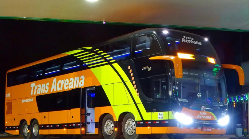 Nova linha de ônibus do Rio de Janeiro a Lima passará pelo Acre