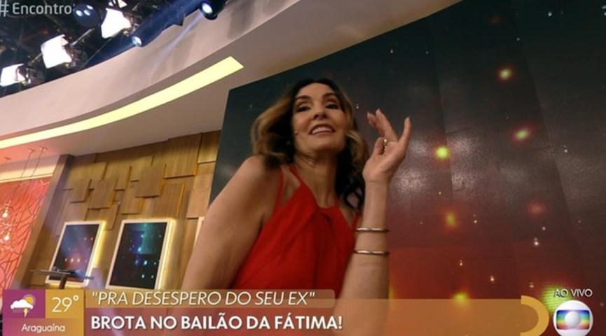 Chora, Bonner! Fátima Bernardes dança ‘Tudo Ok’ e quebra a web