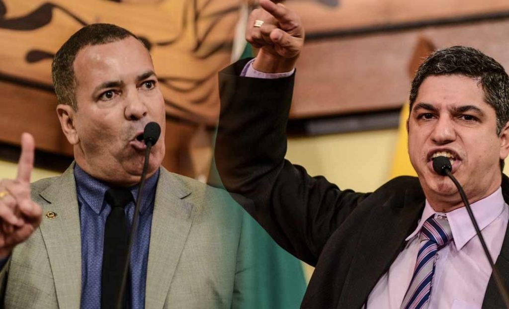 “Lave sua boca para falar de mim, não me ameace deputado”, dispara Neném contra Calegário