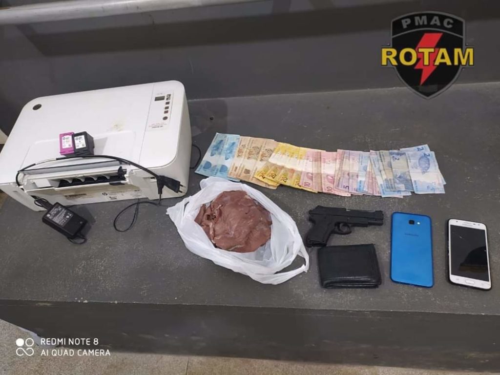 Polícia Militar prende suspeito de tentativa de assalto em Cruzeiro do Sul