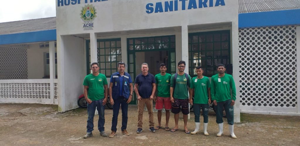 Equipe de Rio Branco fiscaliza sistema de abastecimento de água de Cruzeiro do Sul