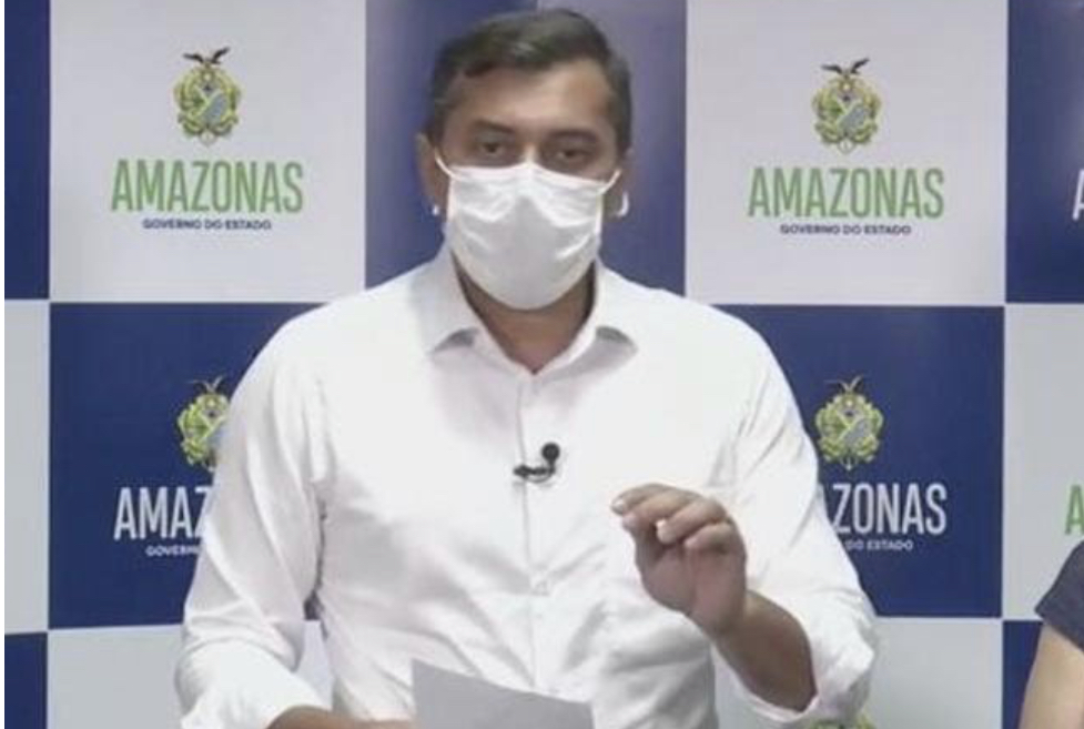 “No Amazonas, quem não cumprir quarentena poderá ser preso”, diz Governador Wilson Lima