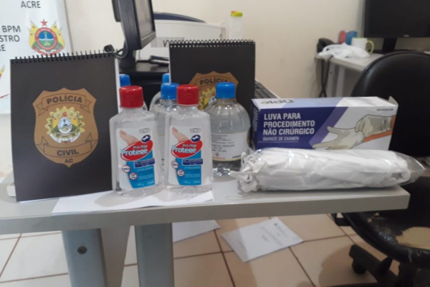 Polícia Civil distribui EPIs e realiza desinfecção e higienização em delegacias
