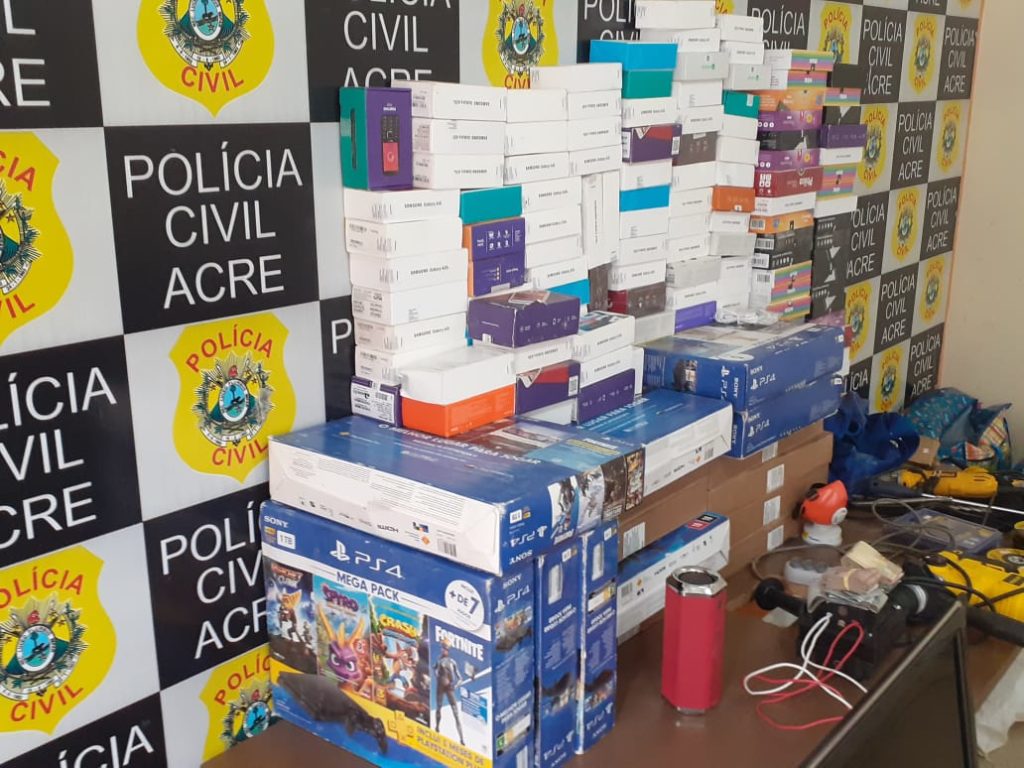 Cruzeiro do Sul: Polícia Civil age rápido e recupera cerca de R$50 mil após assalto a loja “Americanas”