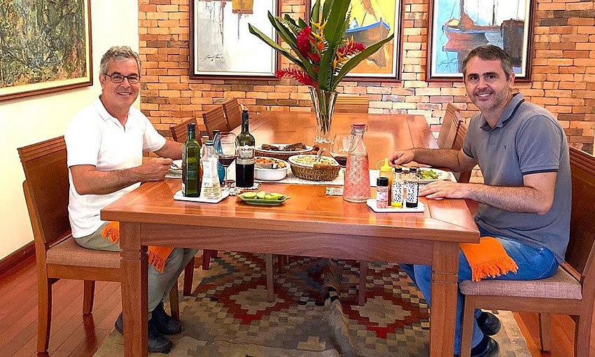 Baião de Dois: Jorge Viana e Marcus Alexandre aparecem em postagem casual nas redes sociais
