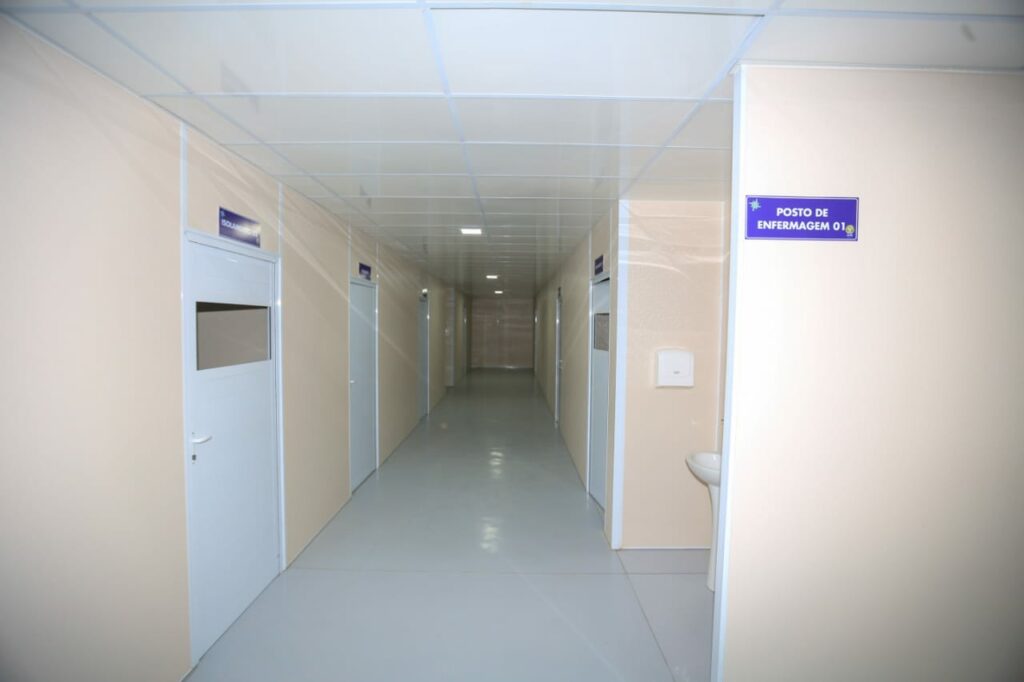 Enfermaria do Hospital de Campanha atinge limite de internações em Cruzeiro do Sul