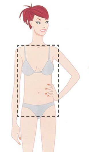 Tipos de Corpo – Retângulo