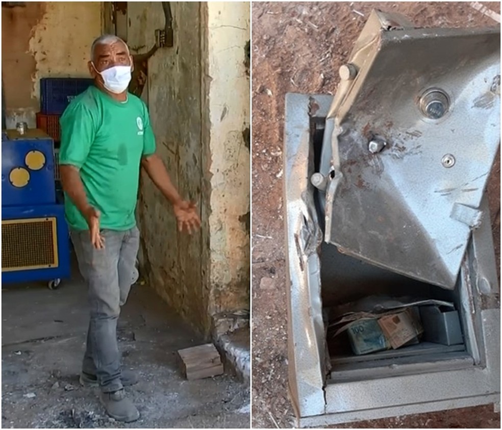 ‘Gosto de deitar e dormir tranquilo’, diz catador que achou R$ 35 mil em cofre