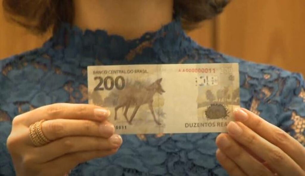 Banco Central lança cédula com lobo-guará