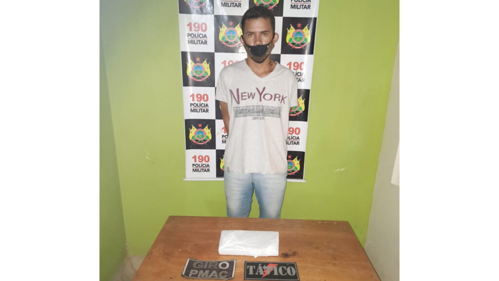 Grupo Tático prende morador de Cruzeiro do Sul com droga em ônibus na BR-364 em Tarauacá