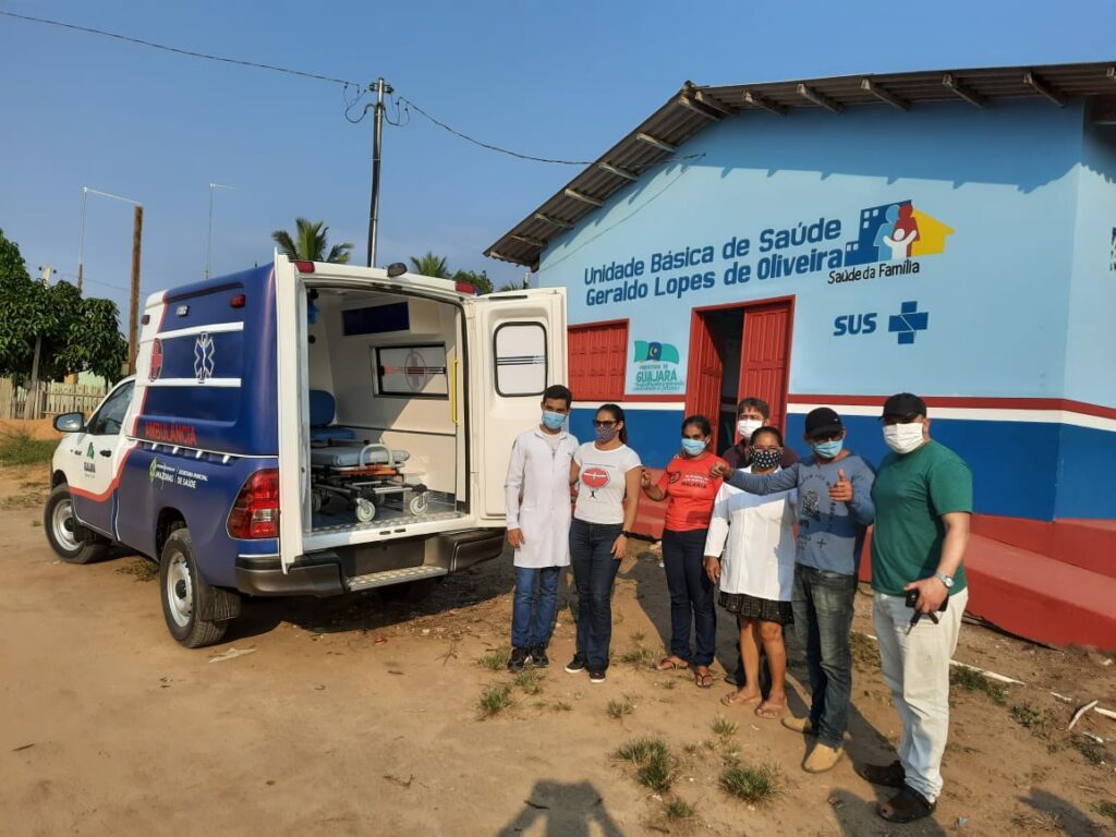 Prefeitura de Guajará entrega ambulância para Comunidade do Gama