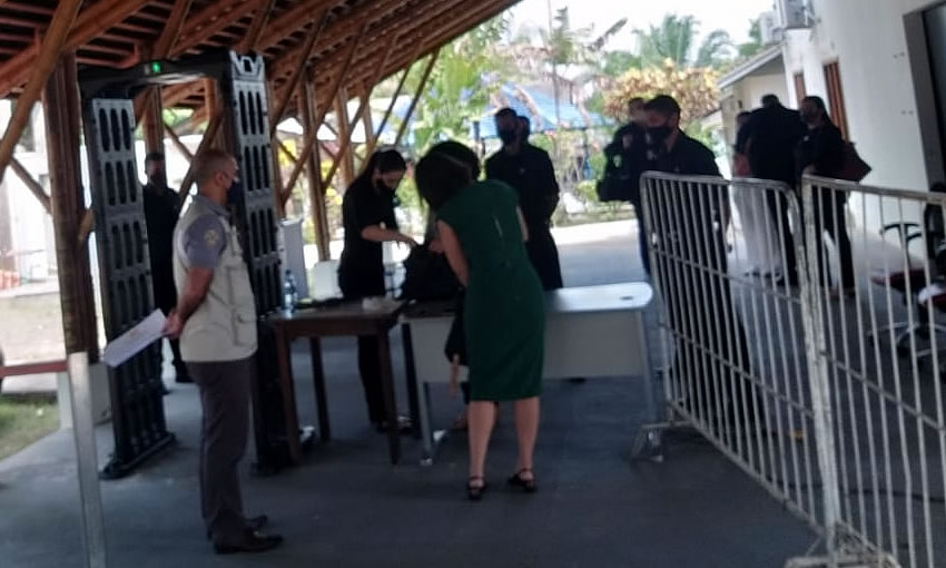 Agenda de Hamilton Mourão na Funtac é cercada de grande aparato de segurança