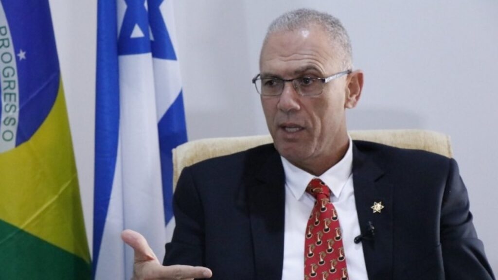 Gladson Cameli vai conceder honraria ao embaixador de Israel