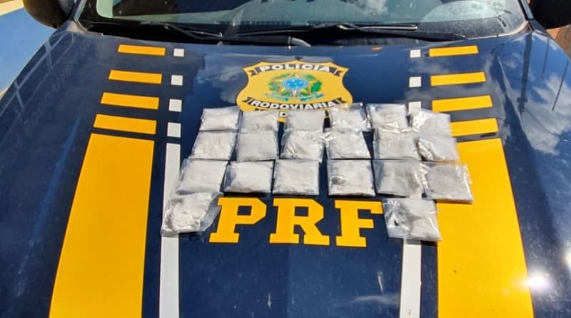 Apreensão de cocaína cresce 12,32% nas rodovias do Acre em 2020
