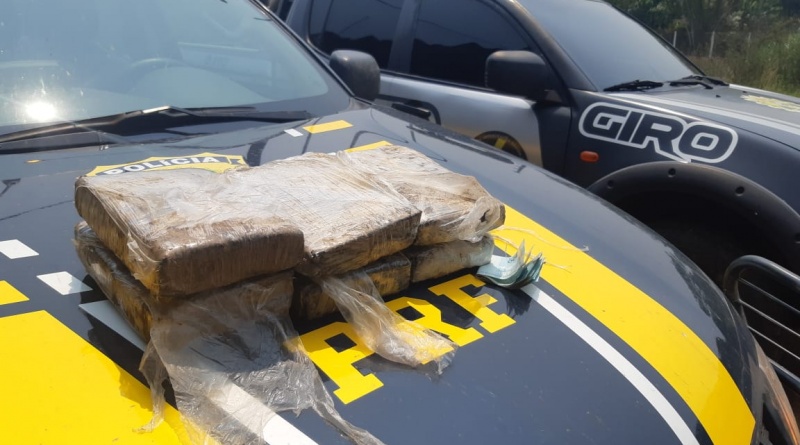 Após perseguição, homem é preso pela PRF e PM com 6 kg de maconha em Rio Branco