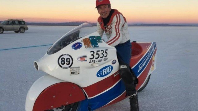 Homem morre após queda de moto a 405km/h em tentativa de quebrar recorde