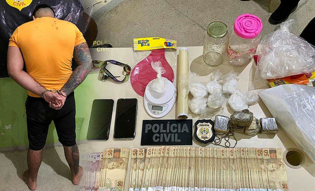 Forças de Segurança prendem uma das principais lideranças do Comando Vermelho em Feijó