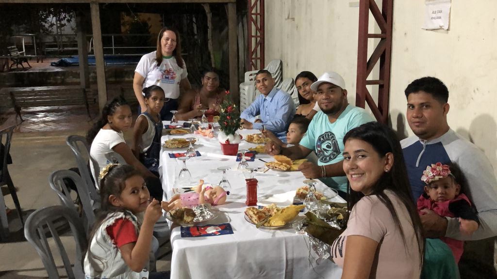 Estado realiza ceia de Natal para imigrantes venezuelanos