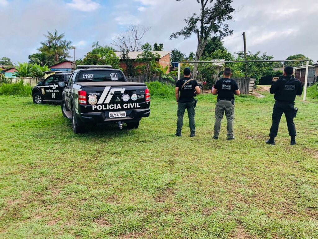 Três pessoas são presas no interior do Acre em operação policial contra facções