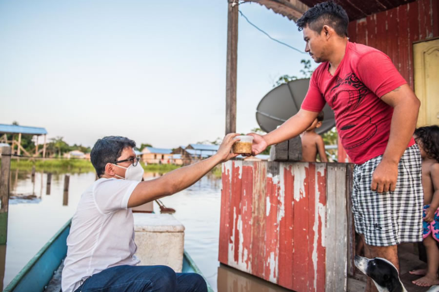 Deputado Jenilson visita e presta apoio a famílias de áreas alagadas em Tarauacá