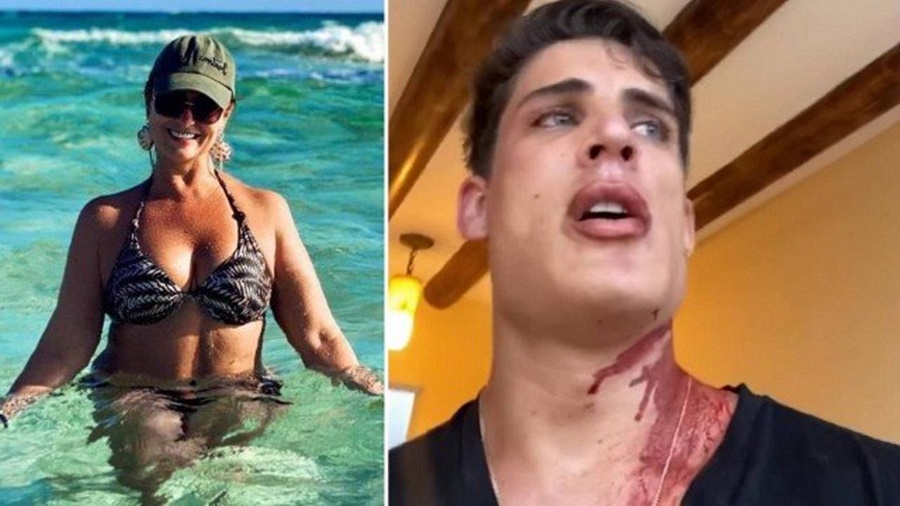 Mãe de Neymar termina com Tiago Ramos pela 3° vez, após novo surto em Cancún