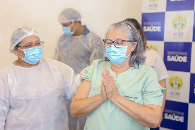 Acre é o estado que menos vacinou no país contra o novo coronavírus