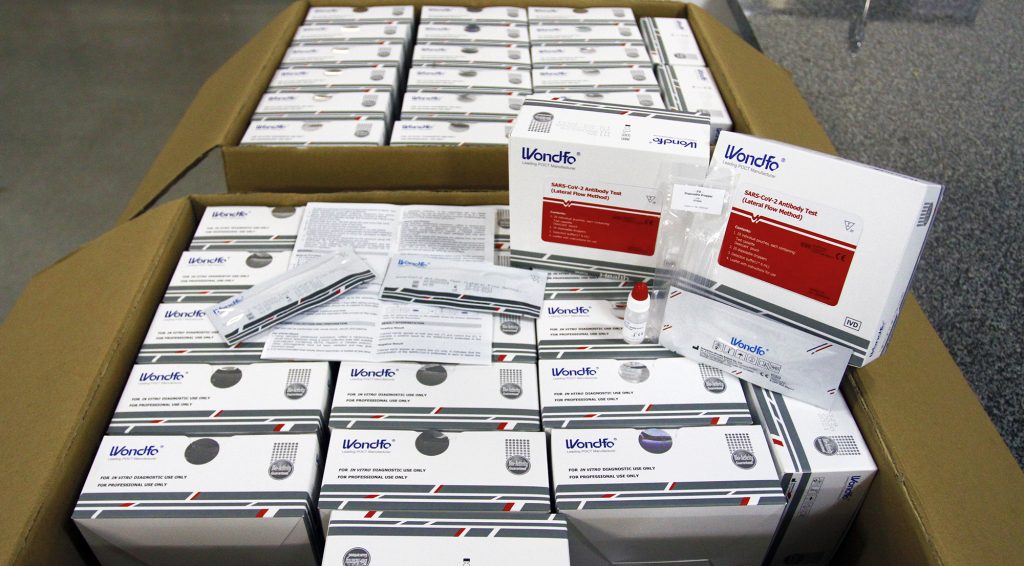 Cruzeiro do Sul recebe novo lote de testes rápidos para Covid-19