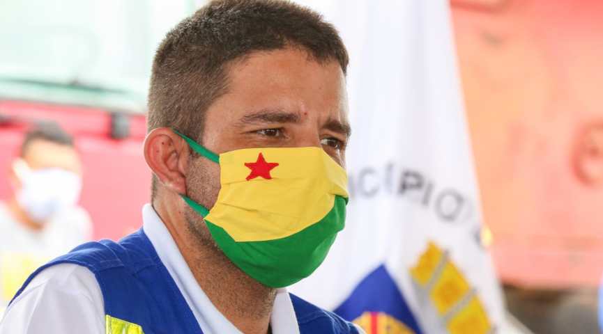 Gladson Cameli deve decretar estado de emergência devido à Covid-19, dengue e enchentes