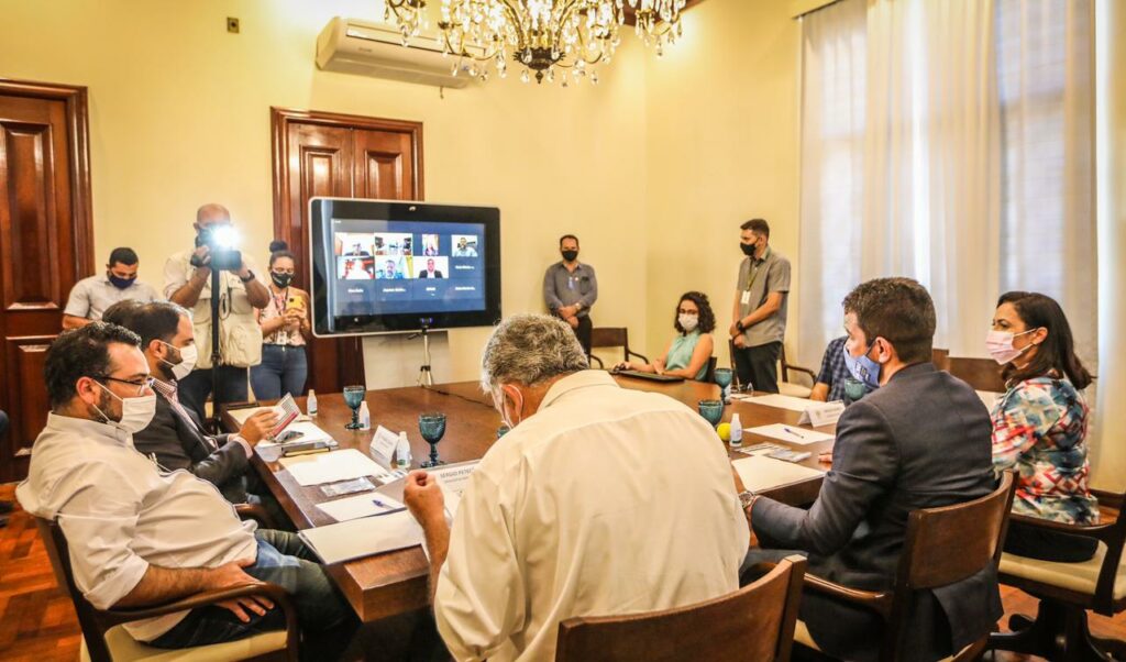 Governador pede união à bancada federal do Acre para vencer a pandemia