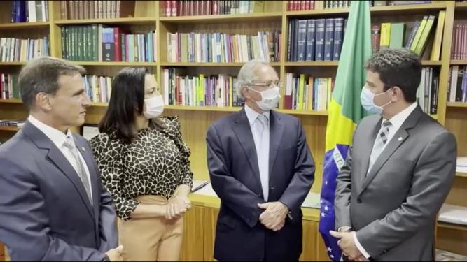 Ministro Paulo Guedes diz que Acre contará com apoio do governo federal para calamidades