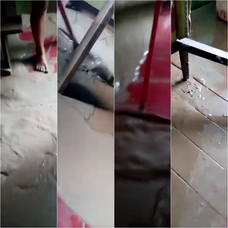 Com vazante do Rio Juruá, famílias começam a limpeza das casas; veja o vídeo