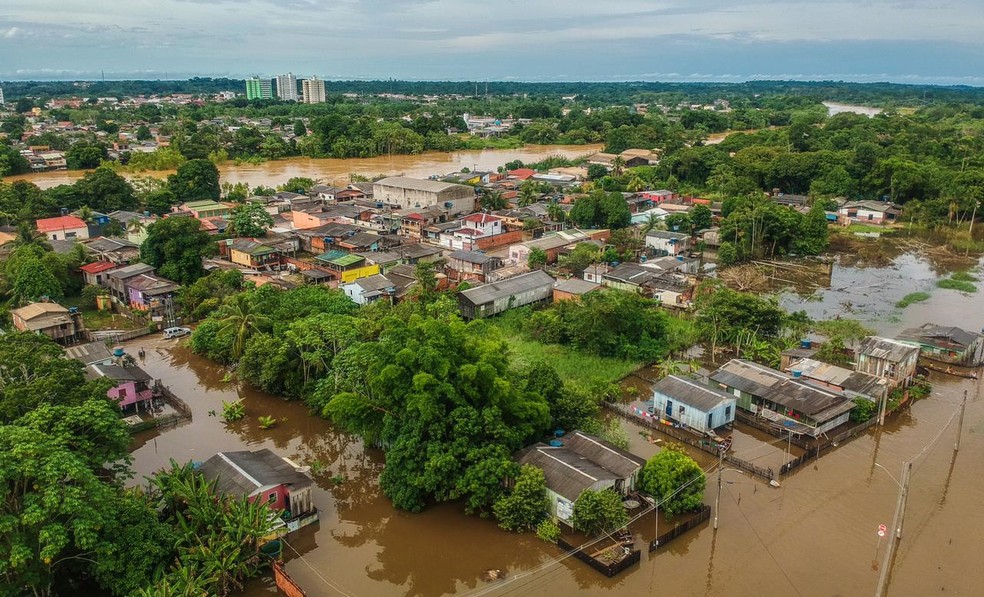 União reconhece situação de emergência por causa da cheia e enxurrada em duas cidades do Acre
