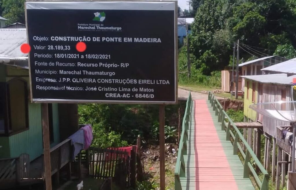 Mestre de obras sai em defesa de prefeito de Marechal Thaumaturgo
