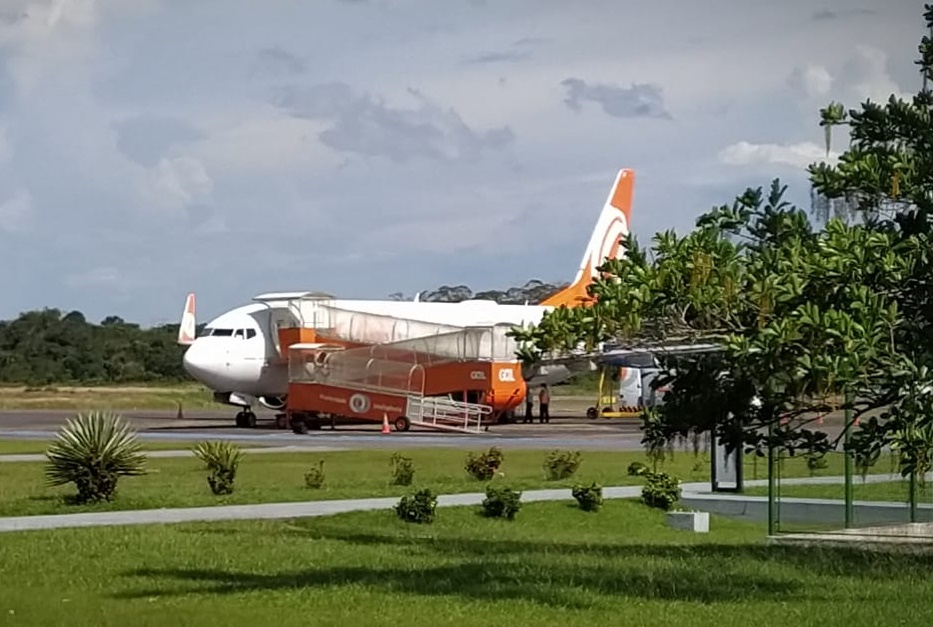Após atraso de algumas horas por problemas técnicos na aeronave, voo da Gol decola do Aeroporto Internacional de Cruzeiro do Sul