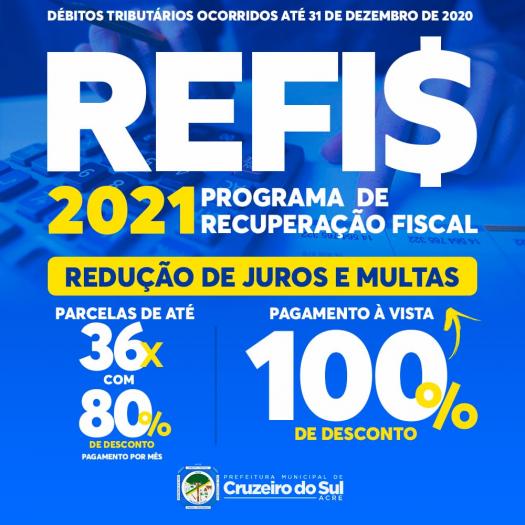 REFIS: Prefeitura passa a oferecer 100% de redução de juros e multas em pagamentos de débitos