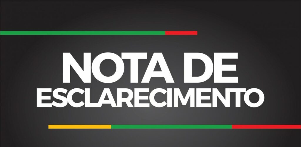 Nota de Esclarecimento (Dr. Marcelo de Melo Lima)
