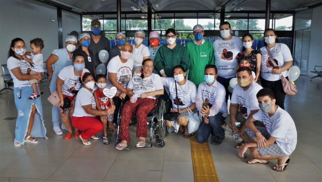 “Humanização e amor ao próximo salvam vidas”, diz cunhada de paciente que recebeu alta do Into-AC