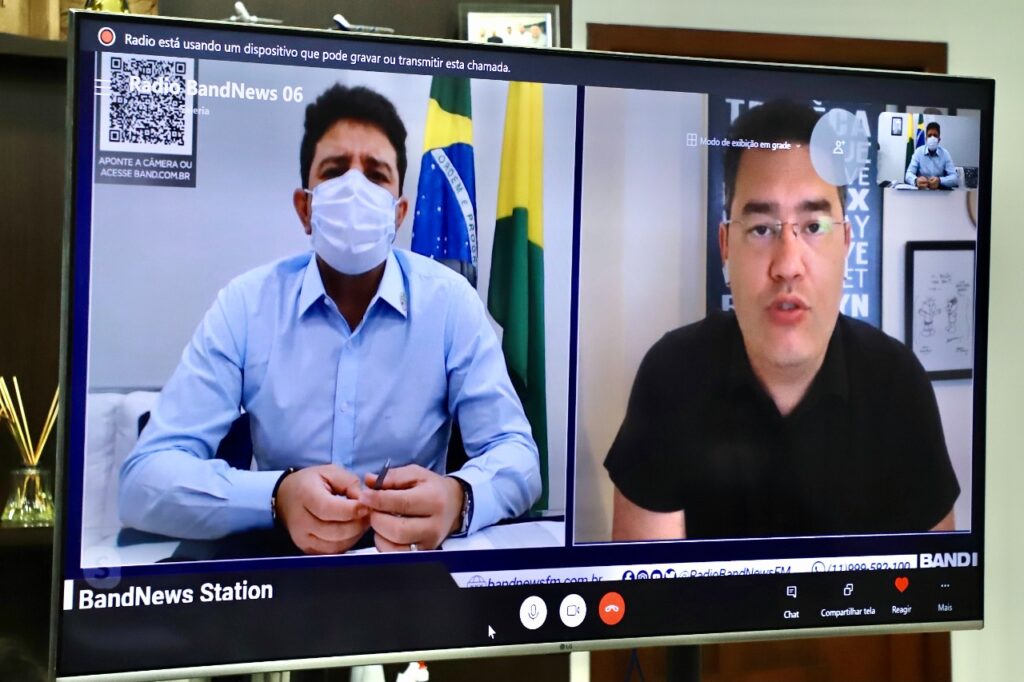 Em entrevista à Band News, Gladson ressalta a delicada situação psicológica das pessoas diante da pandemia