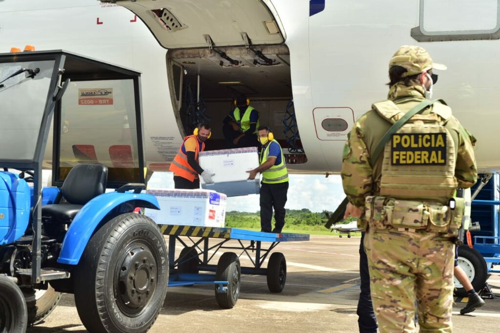 Acre recebe mais 15.400 doses de vacinas contra a Covid-19