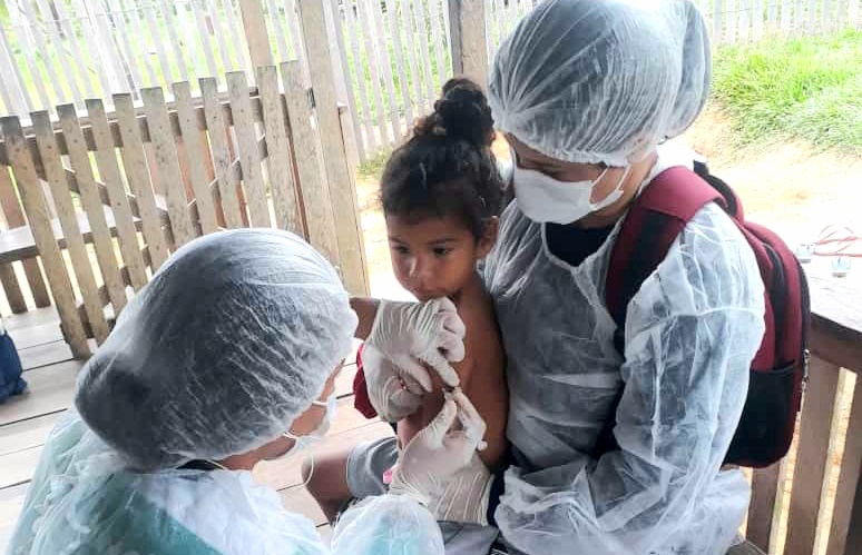 Prefeitura de Rodrigues Alves inicia vacinação contra a Influenza na zona rural
