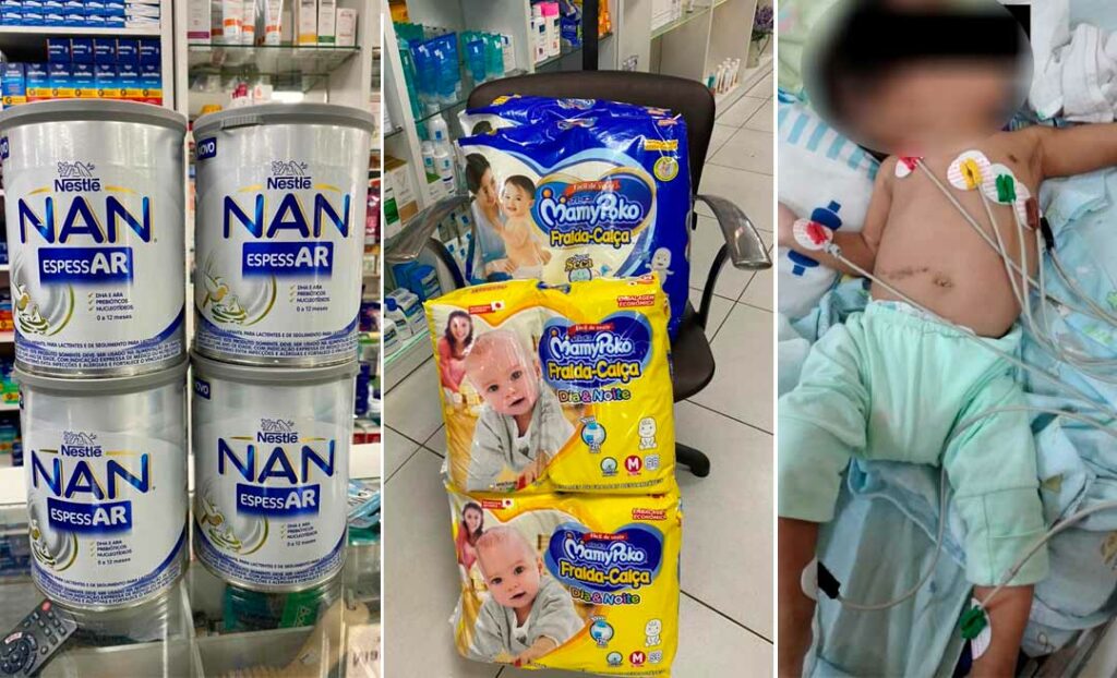 Goleiro Weverton se comove com criança internada no Acre e faz doação