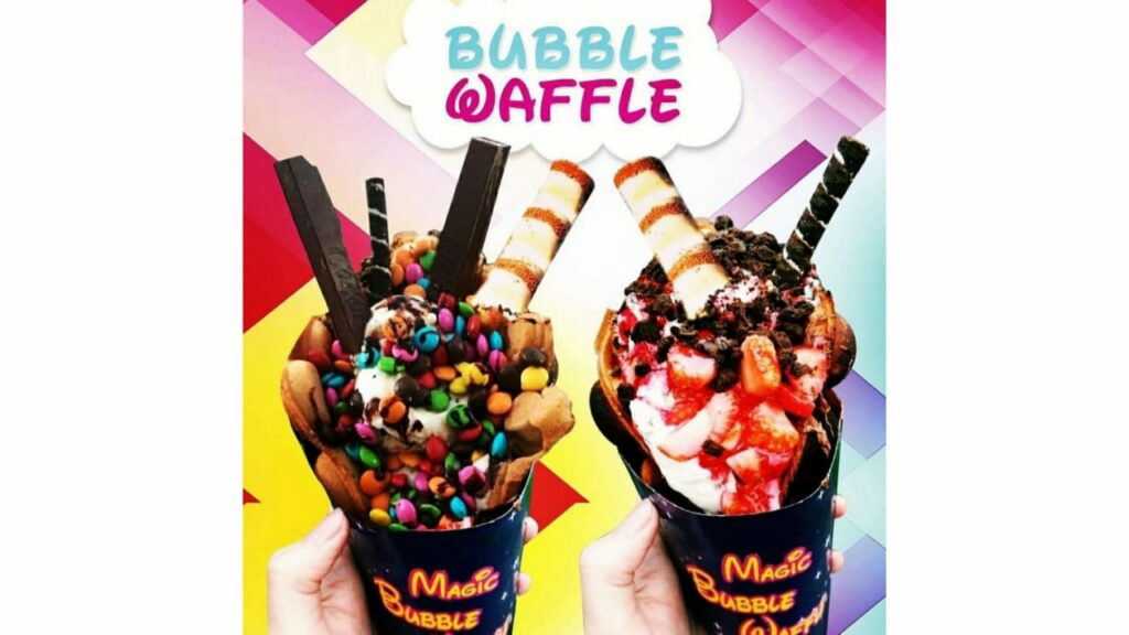 Sobremesa Magic Bubble Waffle Food Truck chega em Cruzeiro do Sul e faz sucesso
