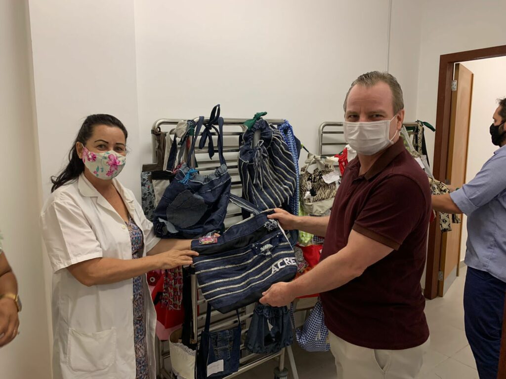 Pedro Longo apoia projeto “Costura Criativa” que leva renda a inúmeras famílias com matéria prima de fácil acesso