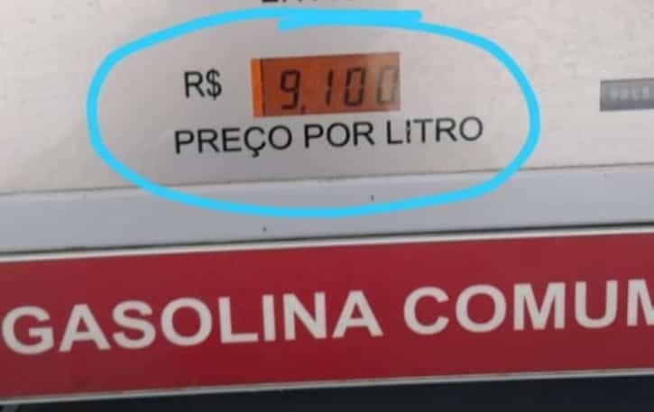 Litro de gasolina custa quase R$ 10 em Marechal Thaumaturgo