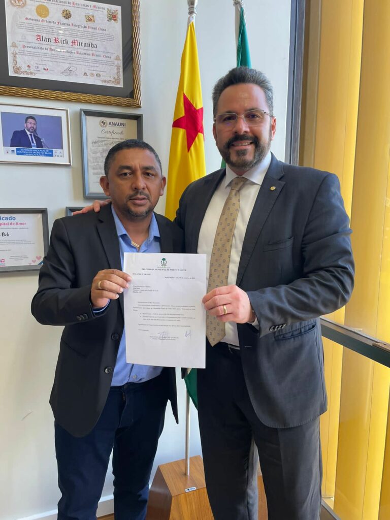 Prefeito Cesár Andrade cumpre agenda em Brasília e busca destinação de recursos para Porto Walter