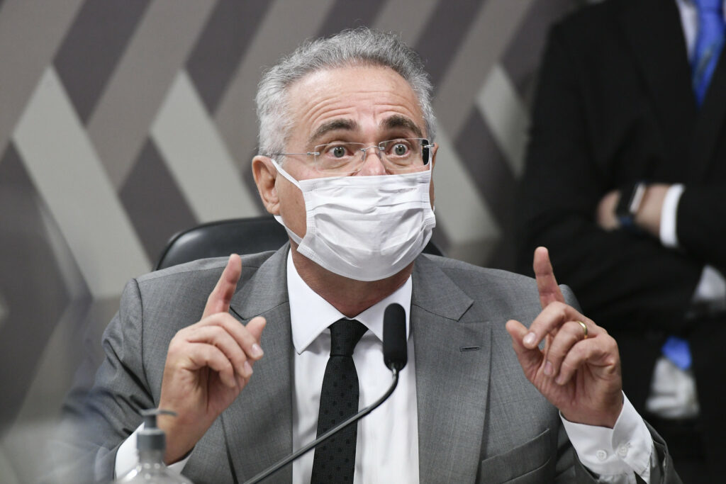 Renan chama Bolsonaro de ‘serial killer’ e diz que presidente não tem respeito com ‘a vida dos brasileiros’