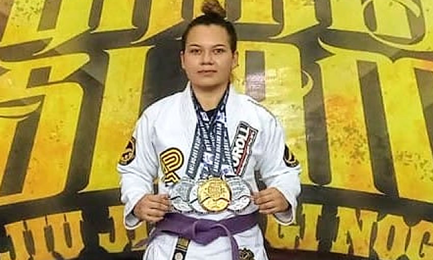 Atleta acreana conquista quatro medalhas no Amazon Grand Slam de jiu-jitsu, em Manaus
