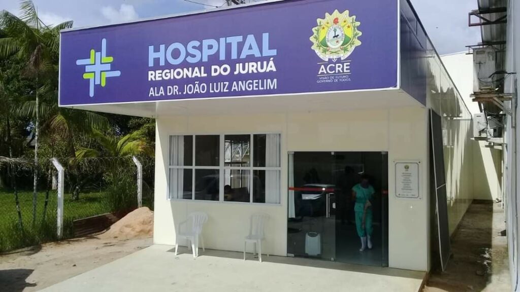 Sobe para dois o número de pacientes na UTI Covid do Hospital de Campanha do Juruá
