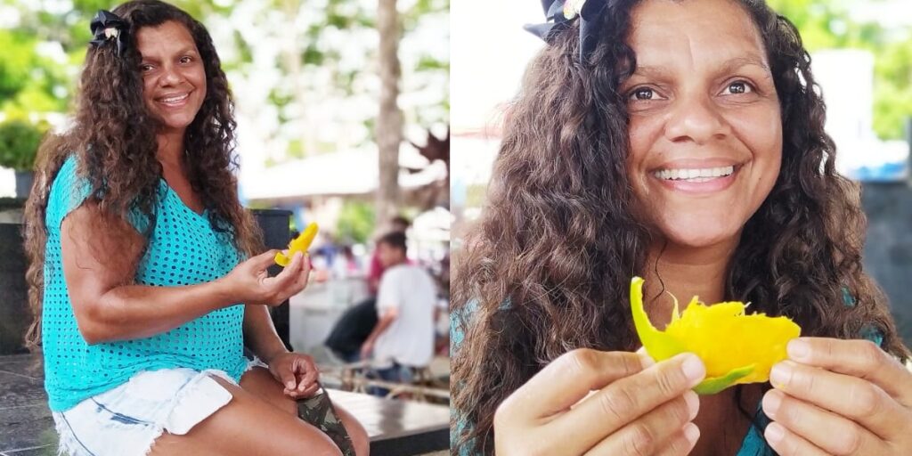 No Acre, mulher come manga de cemitério no Dia de Finados: “tá cheia de vitamina”